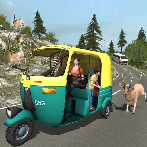 Tuk Tuk Auto Rickshaw Off Road iOS App