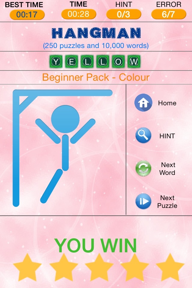 Hangman - Search and Find The Hidden Word Puzzles screenshot 2