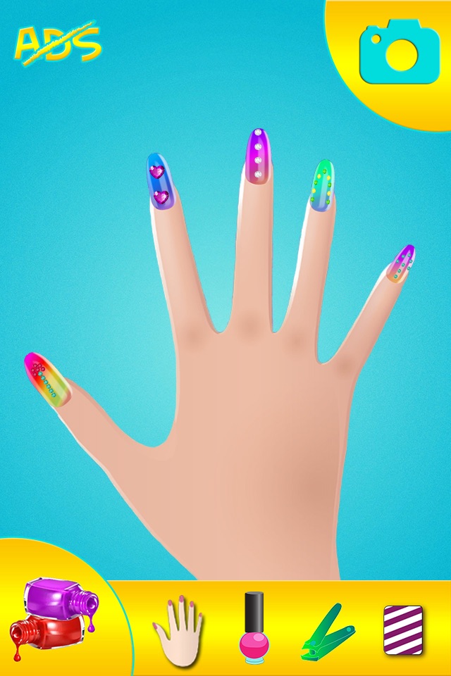Fashion Nail Art Salon – Design Stylish Nails in Your Beauty Make.over Game for Girls screenshot 4