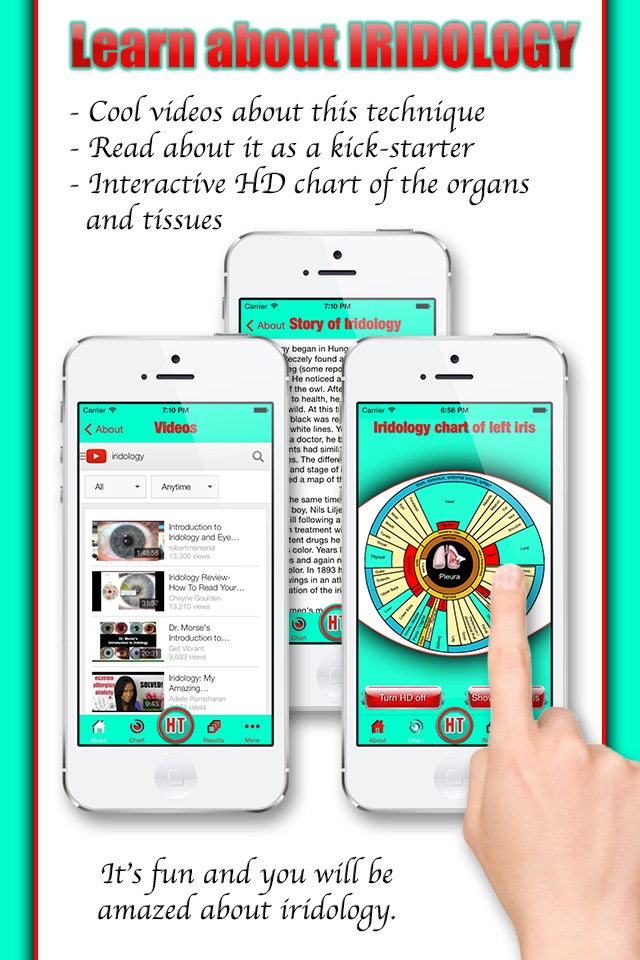 Health Test - The iridology app screenshot 4