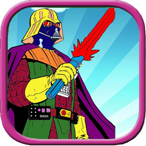 Painting App Game Paint Darth Edition Icon