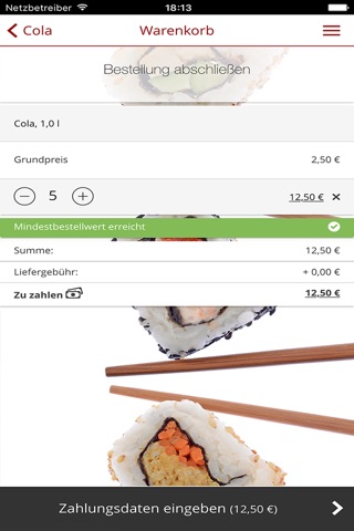 Funa Sushi screenshot 3