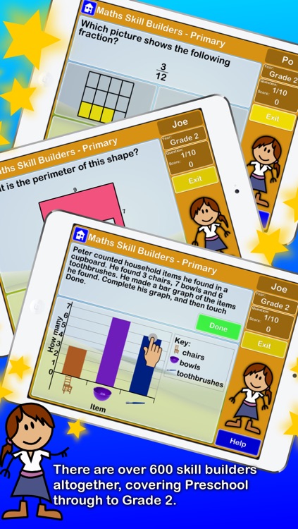 Maths Skill Builders - Primary - South Africa screenshot-3