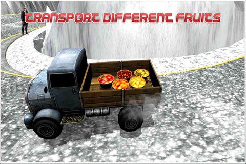 Off-Road Snow Truck Driver Simulator screenshot 3