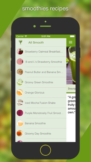 Smoothies Recipes Free - Healthy and Raw fit your body & lif(圖3)-速報App