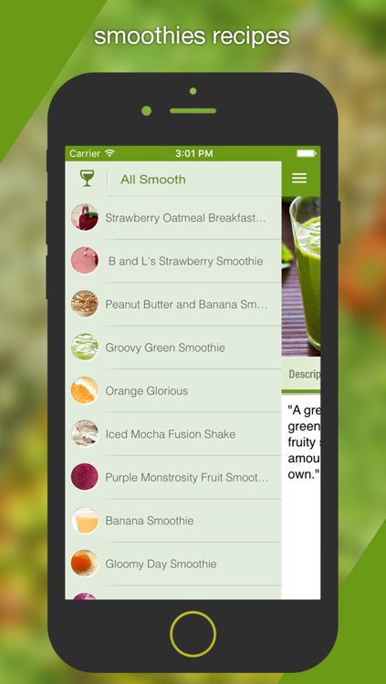 Smoothies Recipes Free - Healthy and Raw fit your body & life