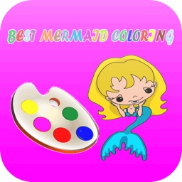 best mermaid coloring