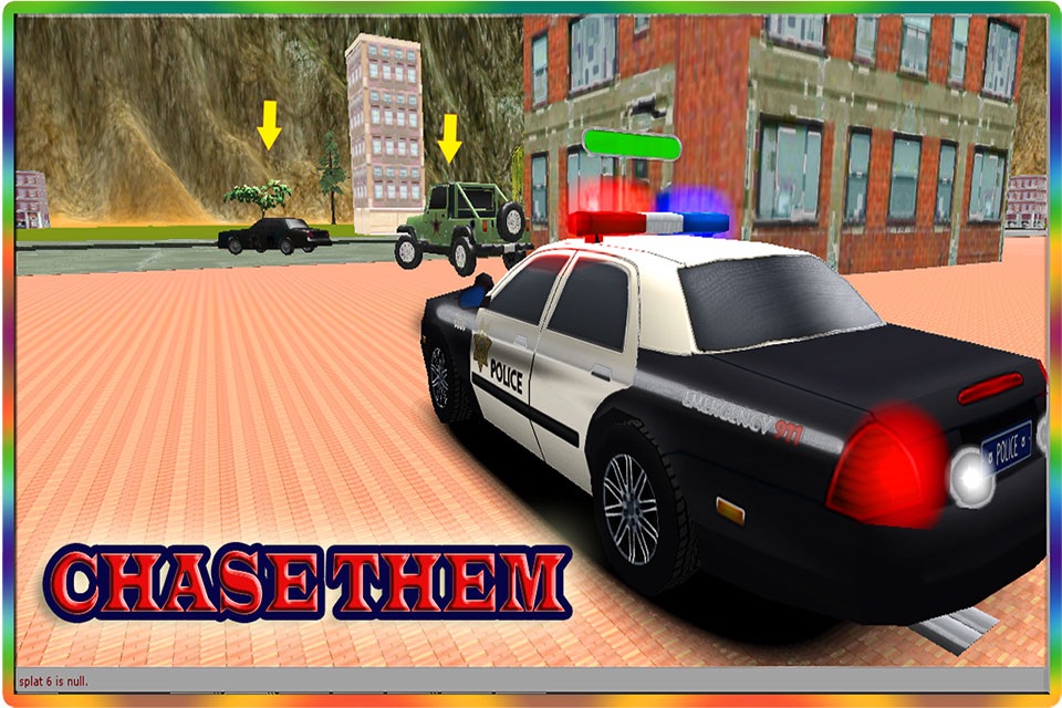 Police Car Crime Chase 2016 - Reckless Mafia Pursuit on Asphalt Racing with Real Police Driving Action with Lights and Sirens screenshot 2