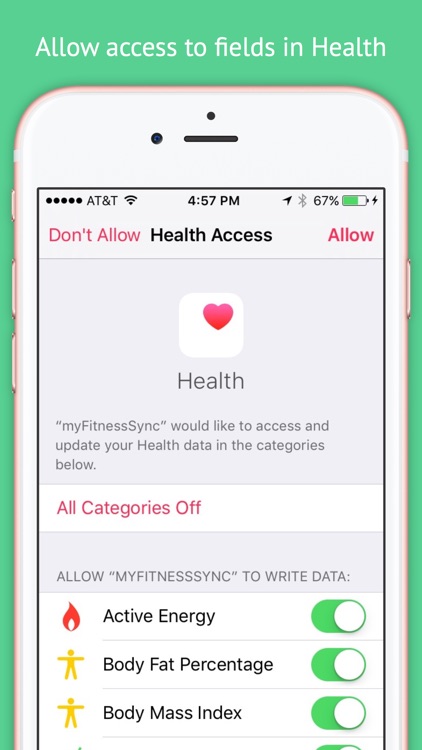 myFitnessSync for Fitbit - Fitbit to Apple Health