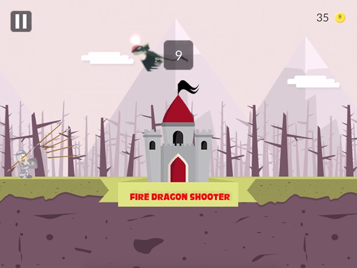 Fire Dragon Shooter - Free Archery Shooting Game For Kids