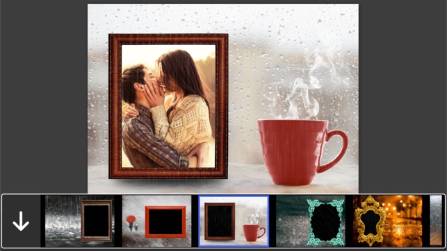 Rain Photo Frame - Amazing Picture Frames & Photo Editor(圖4)-速報App