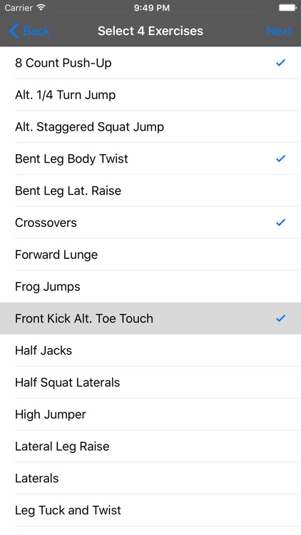Deck of Cards Workout screenshot-3