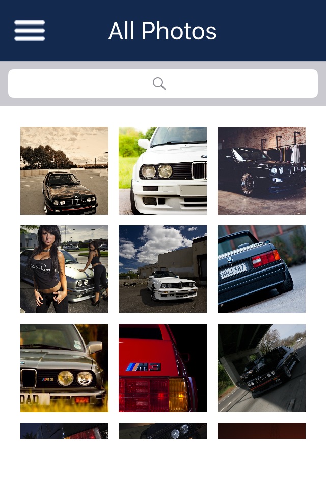 HD Car Wallpapers - BMW M3 E30 Edition screenshot 2