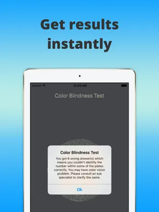 Captura de Pantalla 4 Color Blind-Test su ojo iphone