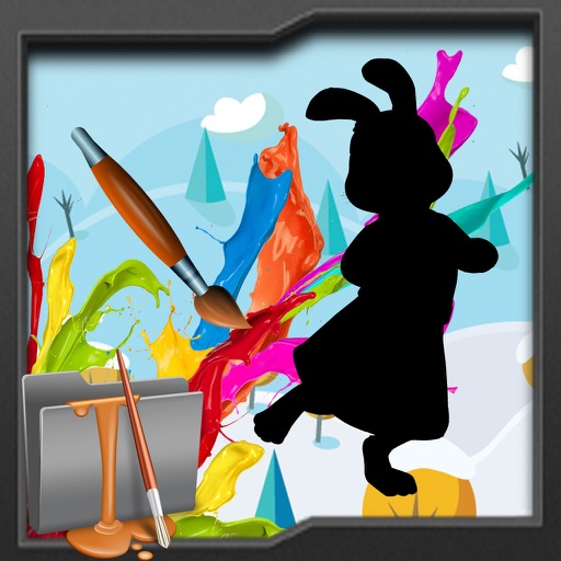 Paint Kids Game Peter Rabbit Cast Edition