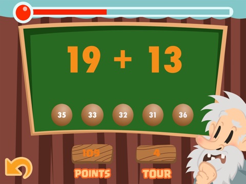 Mathematics Battle - Game for School Kids to learn to add, substract and multiply small numbers screenshot 2