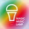 The INTER-STEP MAGIC MUSIC LAMP is a Bluetooth speaker AND color changing Smart LED lightbulb