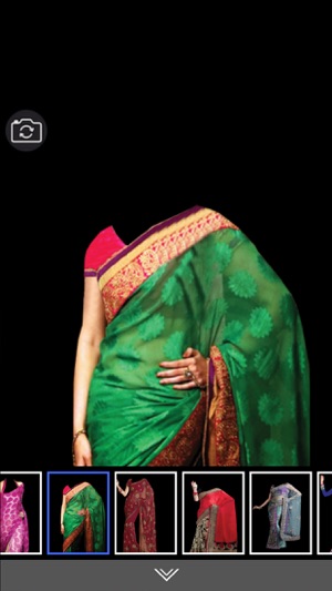 Designer Saree -Latest and new photo montage with own photo (圖4)-速報App