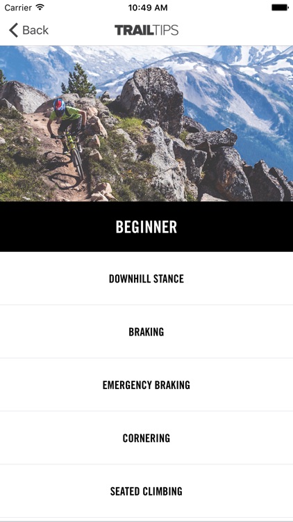 Trail Tips