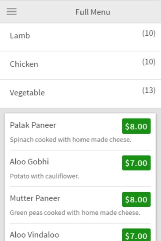 Naan N Curry Ordering screenshot 3