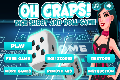 Oh Craps! Dice Shoot and Roll Game! - Play with Friends and Buddies screenshot 4