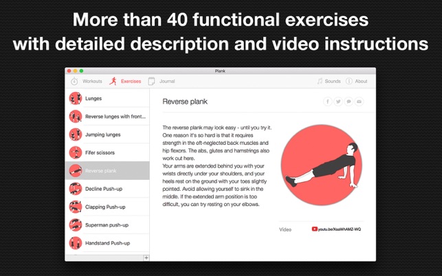 Plank - static interval trainings(圖2)-速報App