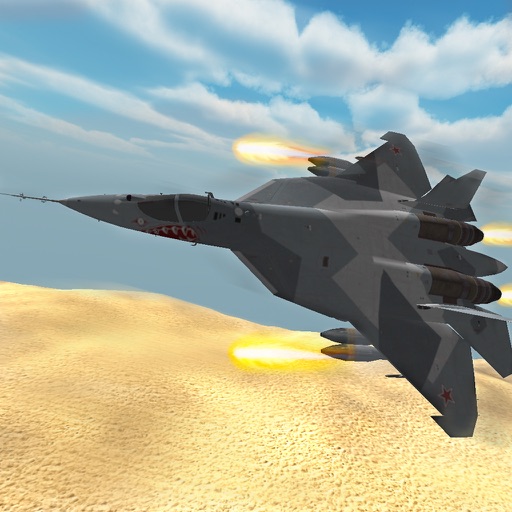 Air Combat: Stealth Fighter Jet 3D - Modern Army Jet Fighter Air Battle iOS App