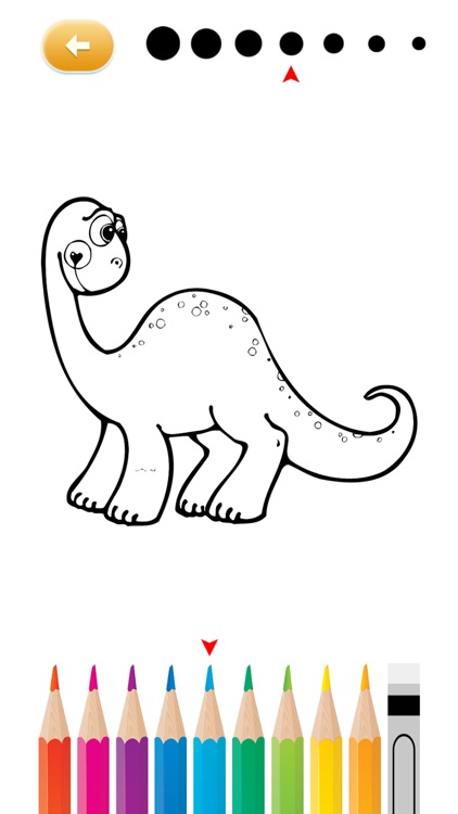 Dino Coloring Worksheets Activities for Preschoolers and Kindergarten screenshot-3