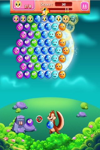 Bubble Shooter Free - Cool Squirrel screenshot 2