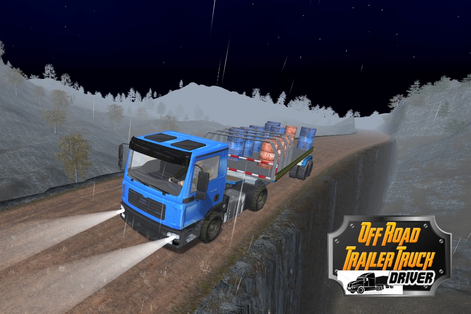 Off Road Trailer Truck Driver screenshot 2