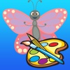 Butterfly Coloring Book for Kids and Toddlers - All Page Painting Games Free HD