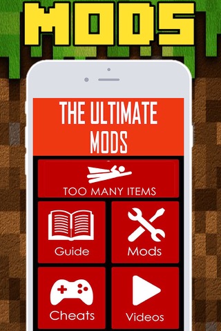 TOO MANY ITEMS MODS FOR MINECRAFT PC EDITION GAME - BEST POCKET GUIDE FOR MCPC screenshot 2