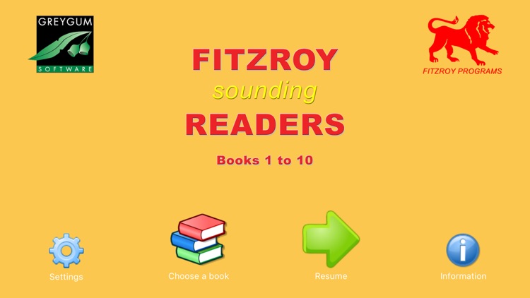 Fitzroy Readers Books 1 to 10