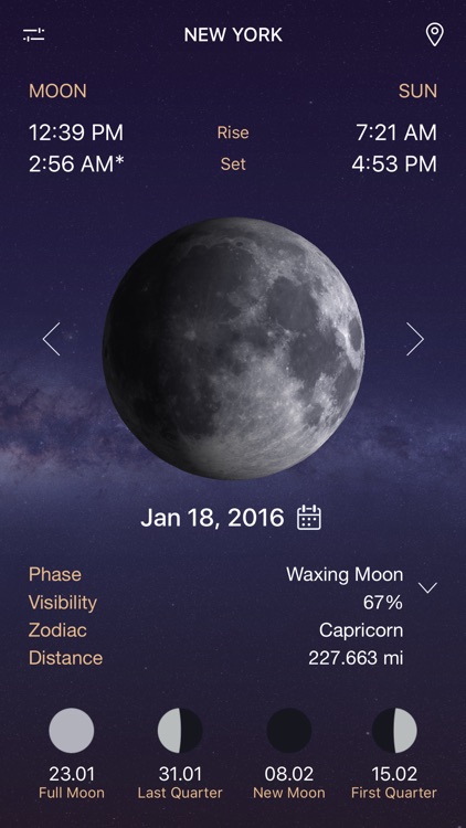 Full Moon - Moon Phase Calendar and Lunar Calendar