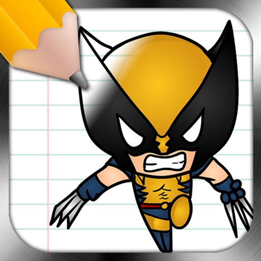 Drawing Lessons For Chibi Superheroes Edition icon