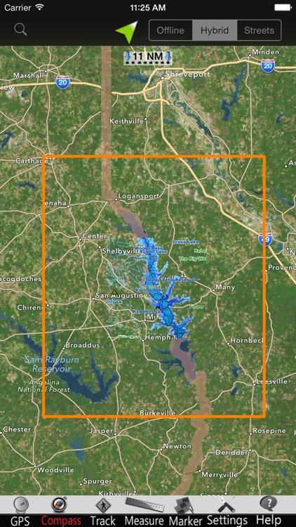 Toledo Bend GPS Nautical charts screenshot-4