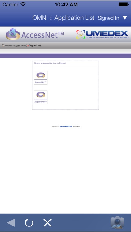 UMEDEX OMNI AccessNet screenshot-4