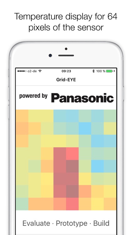 Grid-EYE - Visualize temperature data