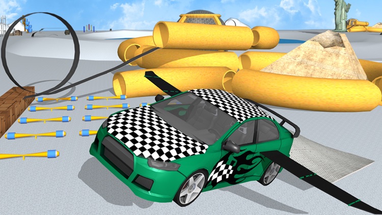 Flying Racing Rivals Sports Car Drifting