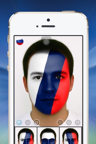 Flag Face Russia screenshot 3