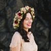 Icon Lady with Flower crown - Flower crown photo montage with your lovely pose