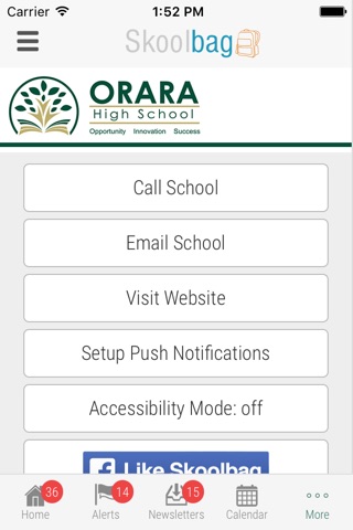 Orara High School - Skoolbag screenshot 4