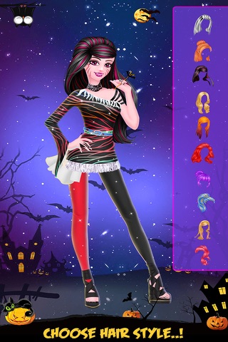 Monster Girl Party Dress Up (Pro) - Halloween Fashion Party Studio Salon Game For Kids screenshot 3