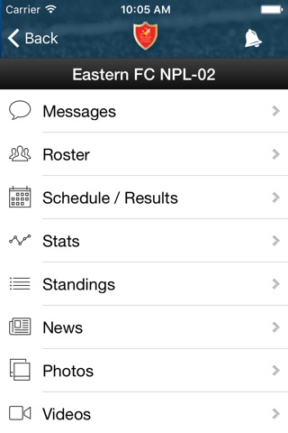 NY Club Soccer League screenshot 3