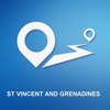 St Vincent and Grenadines Offline GPS Navigation & Maps
