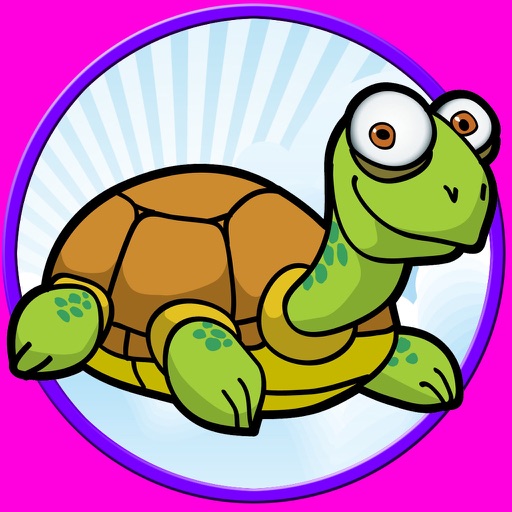 beautiful amazing turtles for kids - no ads icon
