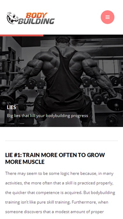 Free bodybuilding app hot sale