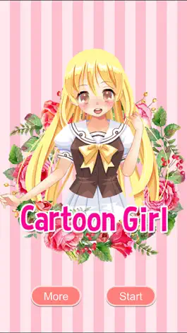 Game screenshot Cartoon Girl - Dress Up and Makeover Game for Kids mod apk