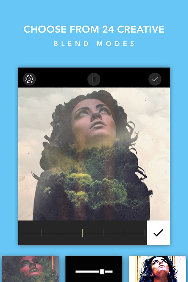 Video BlendEr -Free Double ExpoSure EditOr SuperImpose Live EffectS and OverLap MovieS screenshot 2