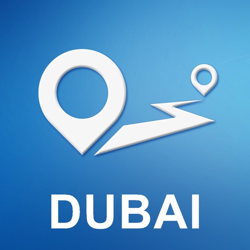 Dubai, UAE Offline GPS Navigation & Maps icon